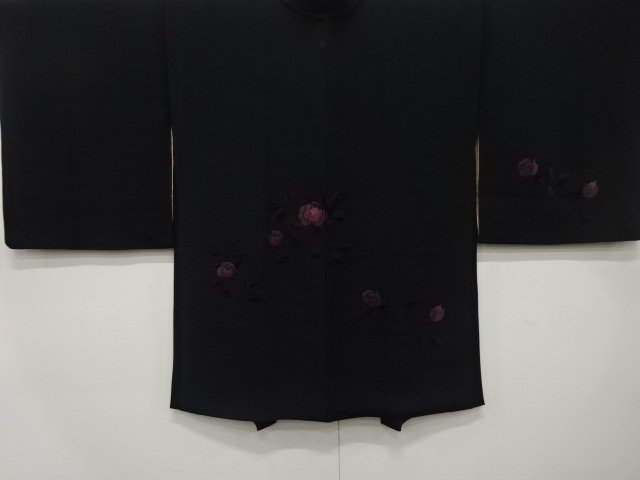 JAPANESE HAORI / EMBROIDERY / FLOWERS